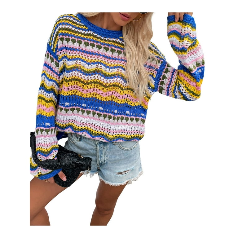 90s colour deals block jumper