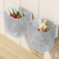 thumbnail image 6 of Plastic Hanging Storage Basket, Wall Mounted Kitchen Organizer with 13x12x12cm Dimensions, Non-slip & Easy Ll for Spice and Produce Storage in Bathroom, Pantry, or Office Spaces,Vsgery, 6 of 6