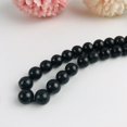 thumbnail image 3 of Generic Natural Premium Shungite Stone Round Beads 4mm 94 pcs for Making Jewelry - Black Crystal Loose Beads - Energy Healing Crystal for Making Bracelet (4mm/94beads), 3 of 6
