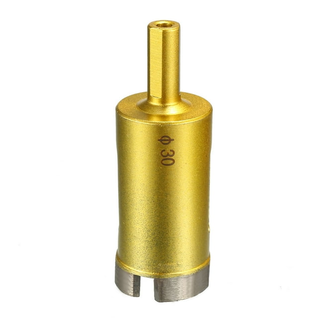 Unique Bargains 30mm Dry/Wet Diamond Core Drill Bit for Granite Concrete Brick Block Masonry