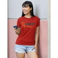 thumbnail image 2 of Exclusive Chain Pattern T-Shirt Women -Image by Shutterstock, Female 3X-Large, 2 of 4