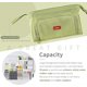 thumbnail image 2 of Pencil Case Large Capacity Pencil Pouch Handheld Pen Bag Cosmetic Portable Gift for Office School Teen Girl Boy Men Women Adult (Green), 2 of 4
