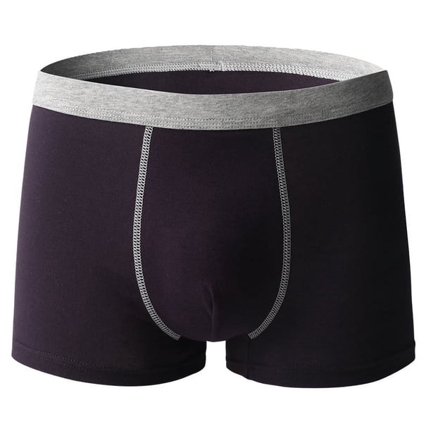 Ropa interior para hombre de gran tamaño, pantalones de algodón, transpirables y cómodos, pantalones tipo bóxer holgados a la moda para hombre gordo