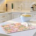 thumbnail image 5 of SKYSONIC Dish Drying Mat for Kitchen Counter Rabbit Cat Dog Frog Eco Friendly Drying Mat - Easy to Clean Heat Resistant Dish Mat - 18x24, 5 of 6