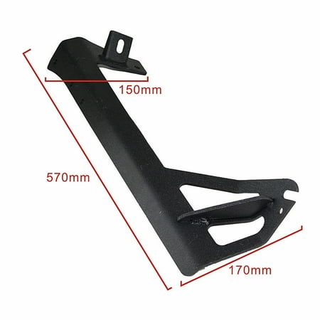 Jeep Wrangler Windshield Channel - Jeep Wrangler JK Steel Windshield up+low Mounting Brackets for 50