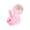 🍒 Pink_Hot#158, variant on Motorized Walking Rolling Hamster Toy, Interactive Electronic Pet, Mini Stuffed Critter for and Toddlers