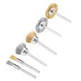 thumbnail image 3 of Unique Bargains Brosse à Godet + Roue à Fil + Brosse à Fil avec Tige de 1/8 Pouce 24 Pièces, 3 of 4