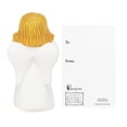 thumbnail image 2 of 3" White and Pink Religious Themed Angel Figurine with Blessing Card Gift Set, 2 of 3