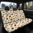 thumbnail image 7 of POLERO Ladybug Daisy Pattern Rear Bench Seat Cover for SUV, 2 Pcs Comfortable Universal Bench Seat Covers Non-Slip Durable Car Seat Covers Back Seat, 7 of 7