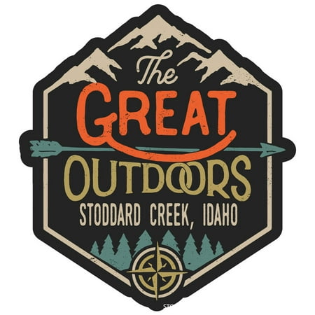 

Stoddard Creek Idaho The Great Outdoors Design 4-Inch Magnet