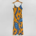 thumbnail image 2 of Paisley Sleeveless Dress Women's Clothing Chic And Elegant Woman Dress Elegant Women's Sets, 2 of 6