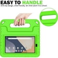 thumbnail image 2 of SUPNICE Kids Case for Onn. 8" 4th Generation 2024, Hanle Stand Protective Cover with Built-in Screen Protector for Onn. 8 Inch Tablet Gen 4 2024 Model 100135923,Green, 2 of 7
