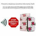 thumbnail image 3 of Miami CarryOn RFID Protected Wallet and Passport Cover Set (Polka Roses), 3 of 7