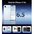 thumbnail image 2 of Protector de Pantalla Mkeke para iPhone Air 6.5'' 2025 Paquete de 3, 2 of 8