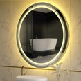 thumbnail image 1 of Wisfor Miroir de Salle de Bain 600x600mm avant&Arrière avec Éclairage LED Dimmable, Anti-Buée, Étanche, IP44, 1 of 9