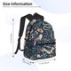 thumbnail image 2 of Balery Retro Forest Animals Mochila para Mujeres y Hombres, Mochila Ligera Casual para Viajes, Mochila Clásica Básica para la Universidad, 2 of 6