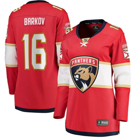 Aleksander Barkov Florida Panthers Fanatics Branded Women's Home Breakaway Player Jersey - (Florida Panthers Best Players)