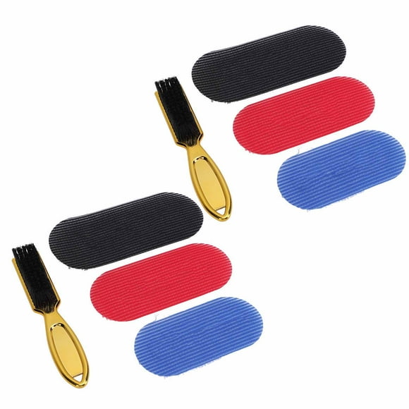 Barber Fade Brush Set, Portable Barber Fade Brush Kit for Travel for Man