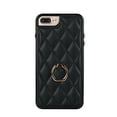 thumbnail image 5 of Luxury Artificial Leather iPhone 14/13/12/11 Pro X/XS Max/XR/8/7 Plus SE 2020/2022 Phone Cover With Holder Ring Bracket & Durable For Thoughtful Gift, 5 of 5