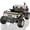 Khaki, variant on TOKTOO 24V Powered Ride on Dump Truck, 24V 2 Seater Ride on Car for Big Kid, 24 Volt Ride on Toy with Powerful Wheels for Boy Girl, 24V Ride Ons for Kid Aged 3-8Y, Green