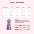 thumbnail image 6 of Miutii Kids Shiny Jazz Disco Outfits Cheer Outfit Hip Hop Dance Dress Sets for Competitions Cha-cha Hot Pink 6-10, 6 of 6