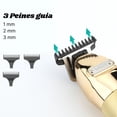 thumbnail image 4 of Vgr V-275 Trimmer Perfiladora Terminadora Detailer De Cabello Profesional Recargable Máquina Inalámbrica Con Batería De Larga Duración Ideal Para Barbero, Barbería, Cuchillas De Acero Inoxidable VGR Profesional, 4 of 5