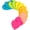 Multiple Colors, variant on (12 Pads) Bubble Sticky Notes 3x3 Inches,Cute Bright Colors Self-Stick Pads, Easy to Post for Home, Notebook, 72 Sheets/pad