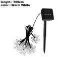 thumbnail image 2 of Dinheiro Luces solares de copo de nieve 20/3050 piezas LED 8 patrones jardín fiesta patio decoración navideña, 2 of 5