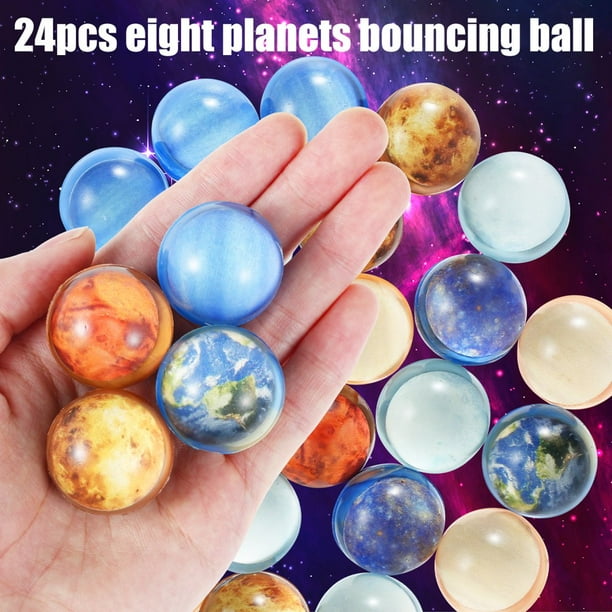 Lot De 24 Balles Rebondissantes 28mm - Jouet Enfants Anniversaire, Cadeau Kinder Surprise