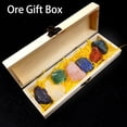 thumbnail image 1 of PEONAVET Dish Towel Natural Crystal Set Rough Chakra Energy Collection Gift Box, 1 of 1