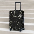 thumbnail image 5 of Yiaed Spiders On The Web Print Travel Luggage Cover Suitcase Protector Fits 18-32 Inch Luggage Wheel Covers Patterned Elastic Luggage Anti-scratch（No luggage）-Medium, 5 of 5