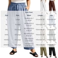 thumbnail image 4 of Women's Polyester Loose Fit Pants with Elastic Waist, Drawstring Closure & Pockets, Summer Beach Casual Lounge Pants, | VerBelle,Wine 5XL, 4 of 9