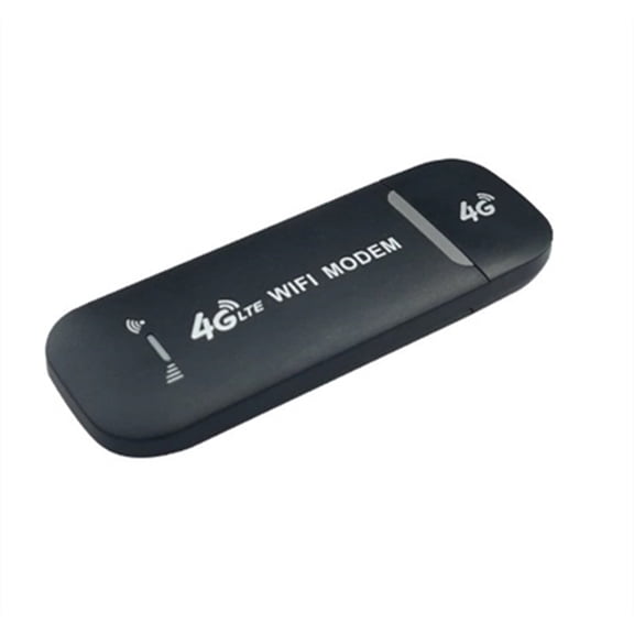 4G WiFi Router USB Plug and Play LTE Hotspot with Stable Connection for Up to 10 Users Easy Micro-SIM Card Insertion