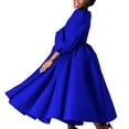 thumbnail image 2 of Modest Formal Dresses for Women Long Sleeve A Line Swing Flowy Long Maxi Dress, 2 of 8