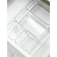 thumbnail image 4 of 1pc Student Desk Stationery Storage Box, Plastic Transparent Large Capacity School & Office Supplies, Tabletop Drawer Style Pencil & Note Paper Organi, 4 of 5