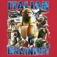 thumbnail image 3 of Italian Brainrot Unisex Hoodie Funny Gen Z Internet Meme Trend, 3 of 7