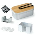 thumbnail image 1 of Caja de almuerzo Mini fiambrera para acampar de 800ML, conjunto combinado para mochilero, senderismo, pesca, montañismo Abanopi Caja de almuerzo, 1 of 7