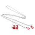 thumbnail image 2 of Fdit U Shaped Rescue Tow Hook Trailer Chain Assemble Parts for RC Climbing Crawler Car, RC Trailer Chain, 2 of 8