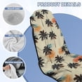 thumbnail image 4 of ZUXONGSY Car Seat Cover Towel Palm Tree Print Towel Bucket Seat Covers Wear-Resistan Auto Front seat Protector Gift for Car Outdoor Sport Activities, 4 of 8