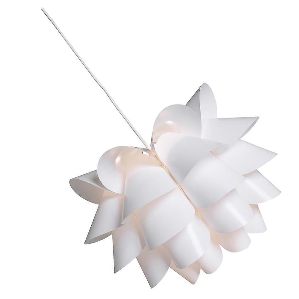 Lotus Shape Lamp Unique Ceiling Lighting For Bedroom Indoor PP 1Set