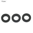 thumbnail image 1 of 12pcs Washer Ring Shower Faucet Water Pipe Rubber Replacement for Sealing (1/2"), 1 of 2