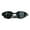 Black-1, variant on Nkmbld Swimming Goggles for Men, High-Definition Large Frame Swim Goggles with Silicone Strap and UV Protection, Black