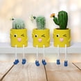 thumbnail image 2 of Toystoory Plantas verdes simuladas de resina, sin necesidad de riego, suculentas artificiales, plantas suculentas artificiales Decoración del hogar A, 2 of 6
