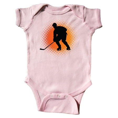 

Inktastic Play Hockey Sports Gift Baby Boy or Baby Girl Bodysuit