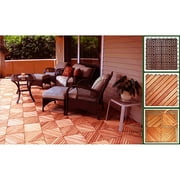 6-Pack Interlocking Teck Tiles, 12-Slat Design
