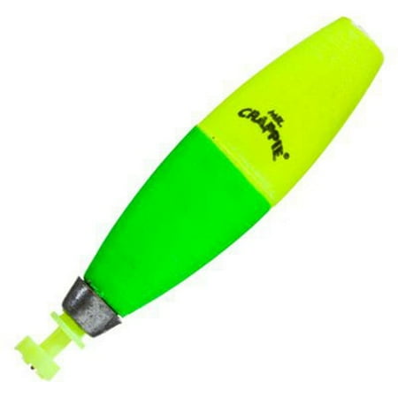 Continu Flo Set - Betts M2BW-2YG-GL Lighted Flo-Glo Bobbers 2.5