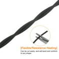 thumbnail image 4 of Silicone Foam Seal Strip, 1.8mm(0.07") Dia 8 Meters(26.25 Ft) Long Sponge Seal Strip, Black, 4 of 6