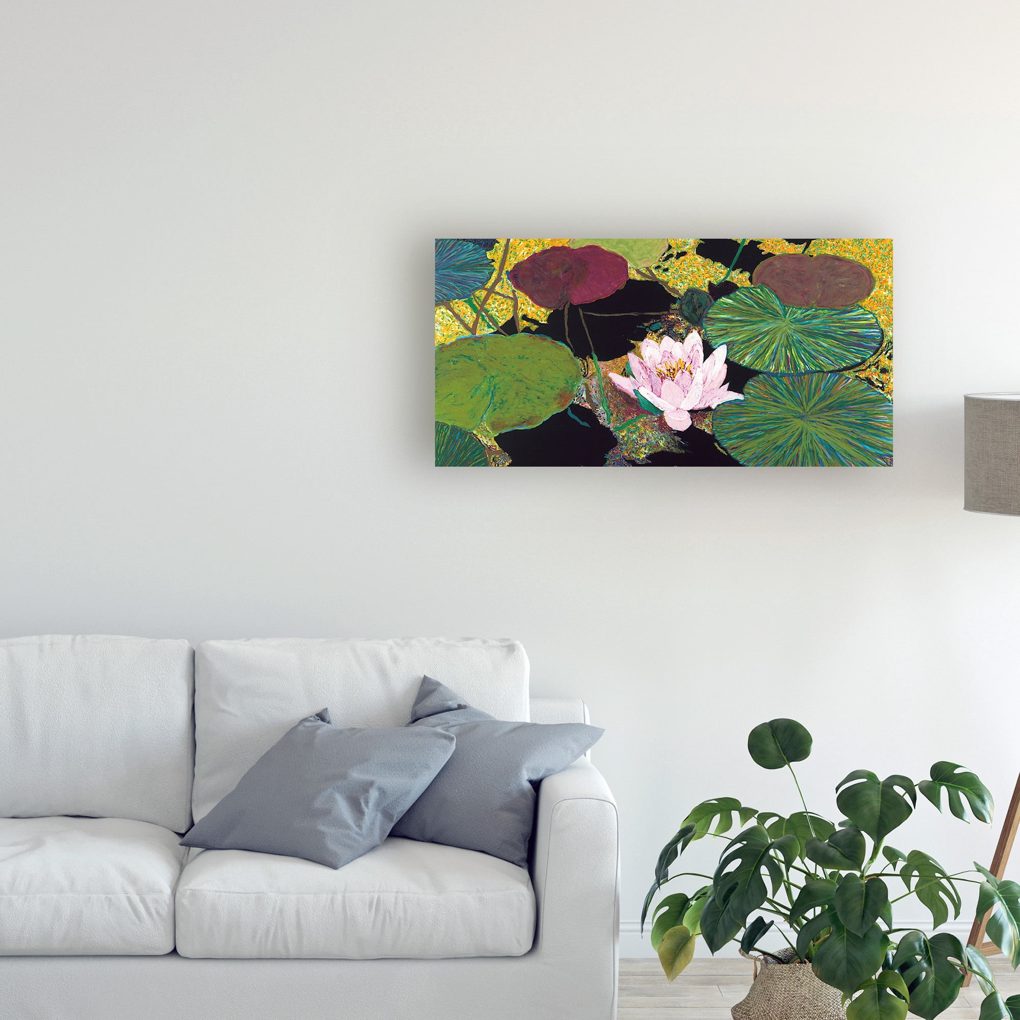 Trademark Fine Art 'Steamy Pond' Canvas Art by Allan Friedlander
