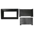 thumbnail image 2 of Single DIN Car Radio Frame, ABS Plastic Scratch Proof Seamless Fit 9in Radio GPS Navigation Panel Frame  for Cars, 2 of 7