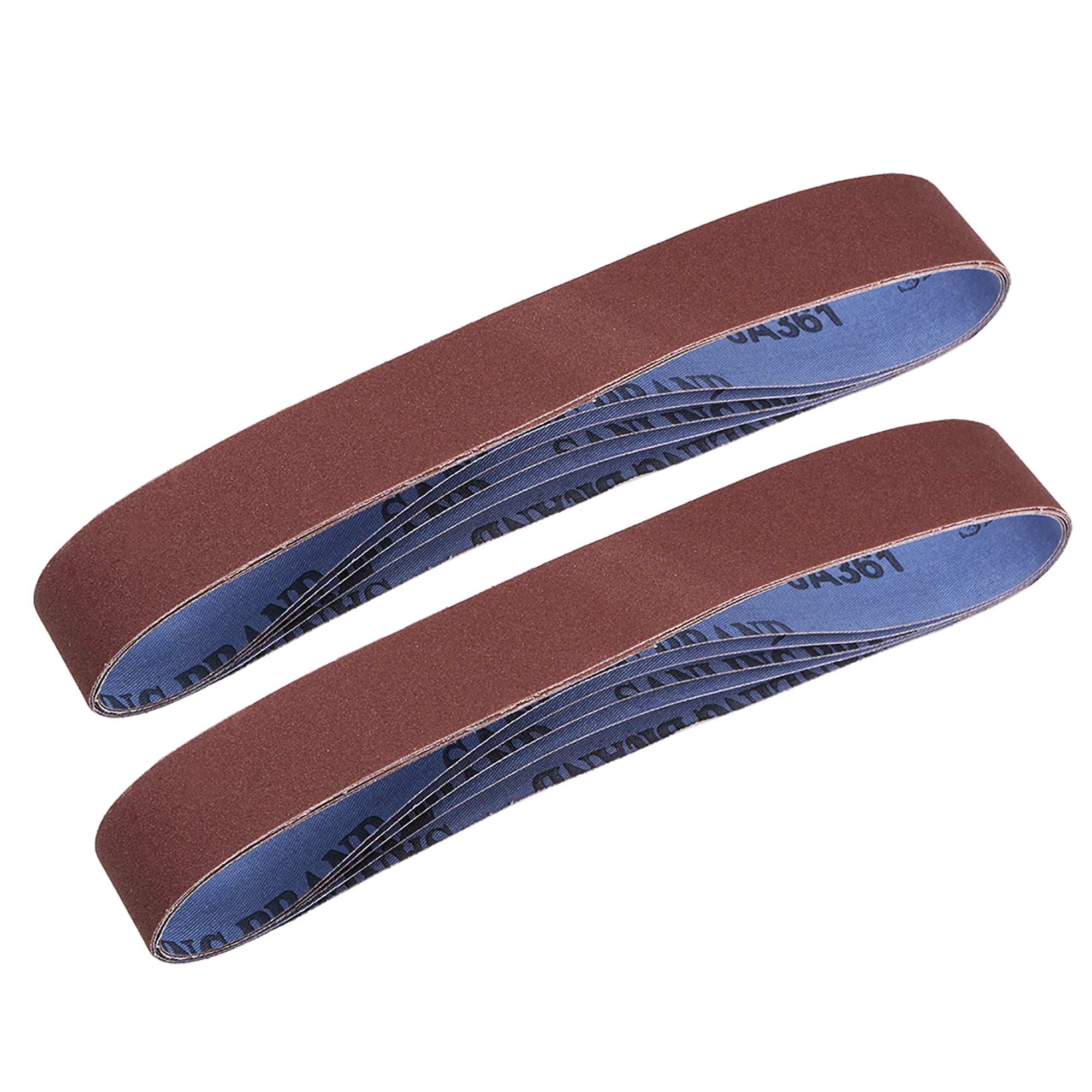 1-2-x-21-sanding-belts-240-grit-aluminum-oxide-sand-belt-10pcs